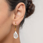 Load image into Gallery viewer, Flat Baroque Hoops