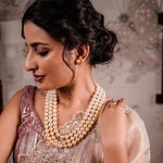 Load image into Gallery viewer, GOLDEN SEA PEARL STUDS
